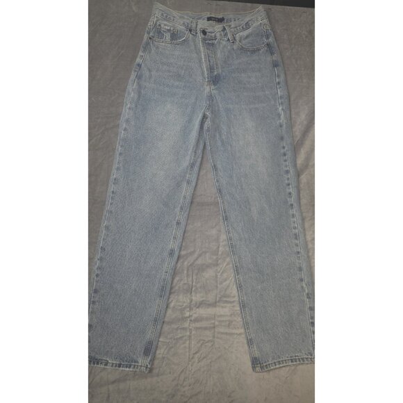 Women's Micas Light Blue Straight Leg Designer Jeans Medium. HL10 - Picture 1 of 9